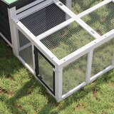  Kavez za zečeve sivi 144 x 123 x 67,5 cm od masivne borovine | Eponuda.com