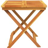  Sklopivi vrtni stol 50 x 50 x 50 cm od masivnog bagremovog drva | Eponuda.ba