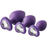 DREAMTOYS Flirts Anal Training Kit Gem Stone Purple Cene