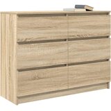  Komoda sonoma hrast 100x35x76 cm izrađeno drvo | Eponuda.com