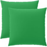  Presvlaka za jastuk 2 pcs HEERLEN Zelena 65 x 65 cm Poliester | shoptok.hr