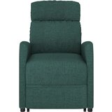  Stol s funkcijo vstajanja temno zeleno blago, (20700941) | Shoptok.si