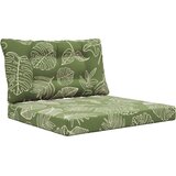  Zunanja blazina za kavč 2 pcs Listnati dizajn Poliester, (5000202336) | Shoptok.si