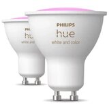 Philips Hue LED Lampe GU10 2er Set 350lm White Color Amb. - set od 2 pametne LED žarulje Cijene