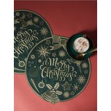 Sinsay Okrugli božićni podmetači za stol s natpisom Merry Christmas 2 pack Cijene