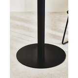 Premier Housewares Okrogla jedilna miza s stekleno mizno ploščo ø 90 cm Metropolitan – | Shoptok.si