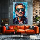  Slika BONO - Melodija svjetla | 100% originalno oslikano akrilom | shoptok.hr