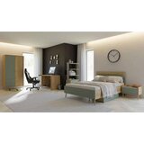 Mömax regal whenua, barva hrasta, zelena | Shoptok.si