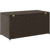  Vrtna kutija za pohranu od poliratana 100 x 50 x 50 cm smeđa | shoptok.hr