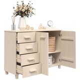  Komoda HAMAR medeno rjava 113x40x80 cm trdna borovina, (20656095) | Shoptok.si
