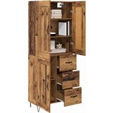  Visok predalnik Star les 69,5 x 34 x 180 cm Konstruiran les, (5000107765) | Shoptok.si