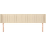  Uzglavlje s ušima krem 203x16x78/88 cm od tkanine | shoptok.hr