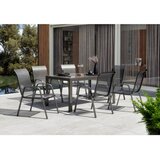 Ambia Garden VRTNA MIZA kovina, steklo antracit | Shoptok.si