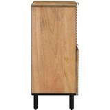  Komoda smeđa 80x33x75 cm Puno drvo Mango | shoptok.hr
