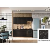 Stolkar CRNI KUHINJSKI BLOK ISABEL 200 CM - CRNI MARMOR | shoptok.hr