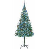  Umjetno božićno drvce s stalakom Zelena 180 cm PVC i čelik | shoptok.hr