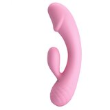 Pretty Love Ron Vibrator, Silikonski, 12 modova vibracije, 17.5 cm, Roze Cene