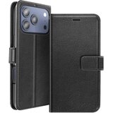 Oem Mayaxess, Denarnica za iPhone 17 Pro z zapestnim trakom in funkcijo stojala, Črna, (5000208725) | Shoptok.si