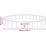  Bazen za pse Plava Ø300 x 38 cm Debeli PVC | shoptok.hr
