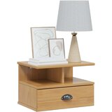 Nočna omarica s predalom HILL Medeno rjava 40 x 31 x 27 cm, (5000209613) | Shoptok.si