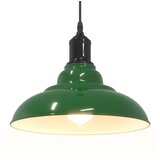 VISILICA podesiva po visini E27 sjajno zelena Ø 31 cm metal | Eponuda.com