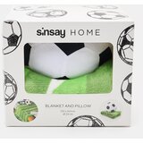 Sinsay Set deka i jastuk s motivom nogometa 2 pack | shoptok.hr