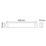 Greentech led svetiljka vodonepropusna 30w 3cct ip65 crna ( WP-BD-30W-3CCT ) | ePonuda.com