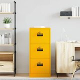 Kabinet za datoteke s ladicama Žuta 45,5 x 42 x 106,5 cm | shoptok.hr