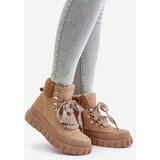 EVENTO Women's insulated ankle boots on a platform brown Alcyhen | Eponuda.ba