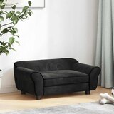 SOFA za pse crna 72 x 45 x 30 cm plišana | shoptok.hr