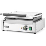 Hendi kontaktni roštilj panini, rebrasti vrh i glatko dno, 230V/2200W, 430x375x(H)216mm | Eponuda.com