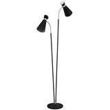 Eglo Podna lampa SARDINARA 2xE27 164 cm crna/hrom 39399 | Eponuda.com