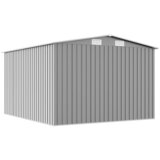  Vrtno spremište 257 x 298 x 178 cm metalno sivo | shoptok.hr