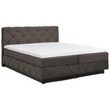 Premium Living Postelja Boxspring Cordoba, Temno Rjava, 180x200 | Shoptok.si