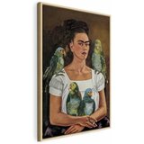  Slika - Frida Kahlo – Me and My Parrots 40x60 U prirodnom drvenom okviru | shoptok.hr