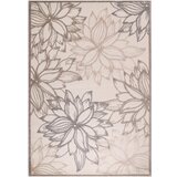 Lesnina XXXL PREPROGA ZA ZUNANJO UPORABO Floral 80/150 cm tkano krem barve, bež | Shoptok.si