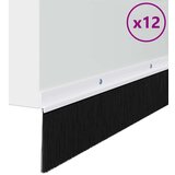  Skrbniki za vrata z vijaki 12 pcs Bela 100 cm, (5000113308) | Shoptok.si