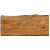 vidaXL Mizna plošča 100x40x2,5 cm naraven rob trden mangov les Cene