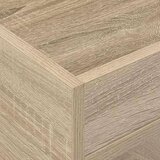  Konačna Stolić Sonoma hrast 40 x 40 x 56 cm Konstruirano drvo | shoptok.hr