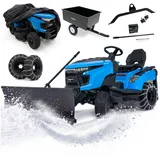 Vrtni traktor HW-TR-452 – 452 cm³, 9,2 kW, 97 cm, hidrostat, koš 250 L, snežni plug in prikolica, (5000488433)