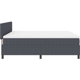  Vzmetnica z osnovo z vzmetnico & LED temno siva super king žametna tkanina, (22083171) | Shoptok.si