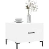  Klubska mizica bela 50x50x40 cm inženirski les, (20797405) | Shoptok.si