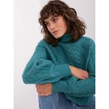 Wool Fashion Italia Sweater-AT-SW-2355-2.12P-Turquoise | Shoptok.si