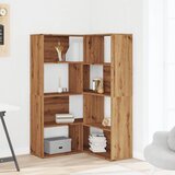  Kutni regal z knjige 4 razine artisian hrast 85x85x140cm drveni | Eponuda.ba