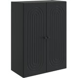 vidaXL Ormar za montažu na zid Crna 66 x 34 5 x 90 cm - Crna 66 x 34 5 x 90 cm | shoptok.hr