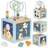 Tooky Toy Tooky igračka drvena kocka za razvrstavanje prostora labirint Cijene