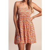 Fenzy Mini Haljina S Printom, Narančasta | shoptok.hr