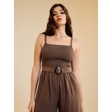 Sinsay Maxi kombinezon s pojasom | shoptok.hr