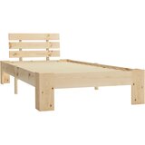 Maison Chic Posteljni okvir - Enojna postelja - Postelja za odrasle iz trdne borovine 100x200 cm-J8627, (21771910) | Shoptok.si