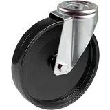 Liv zakretni kotač za transportna kolica (Promjer kotačića: 125 mm, Nosivost: 200 kg, Valjkasti ležaj)